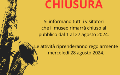 AVVISO DI CHIUSURA